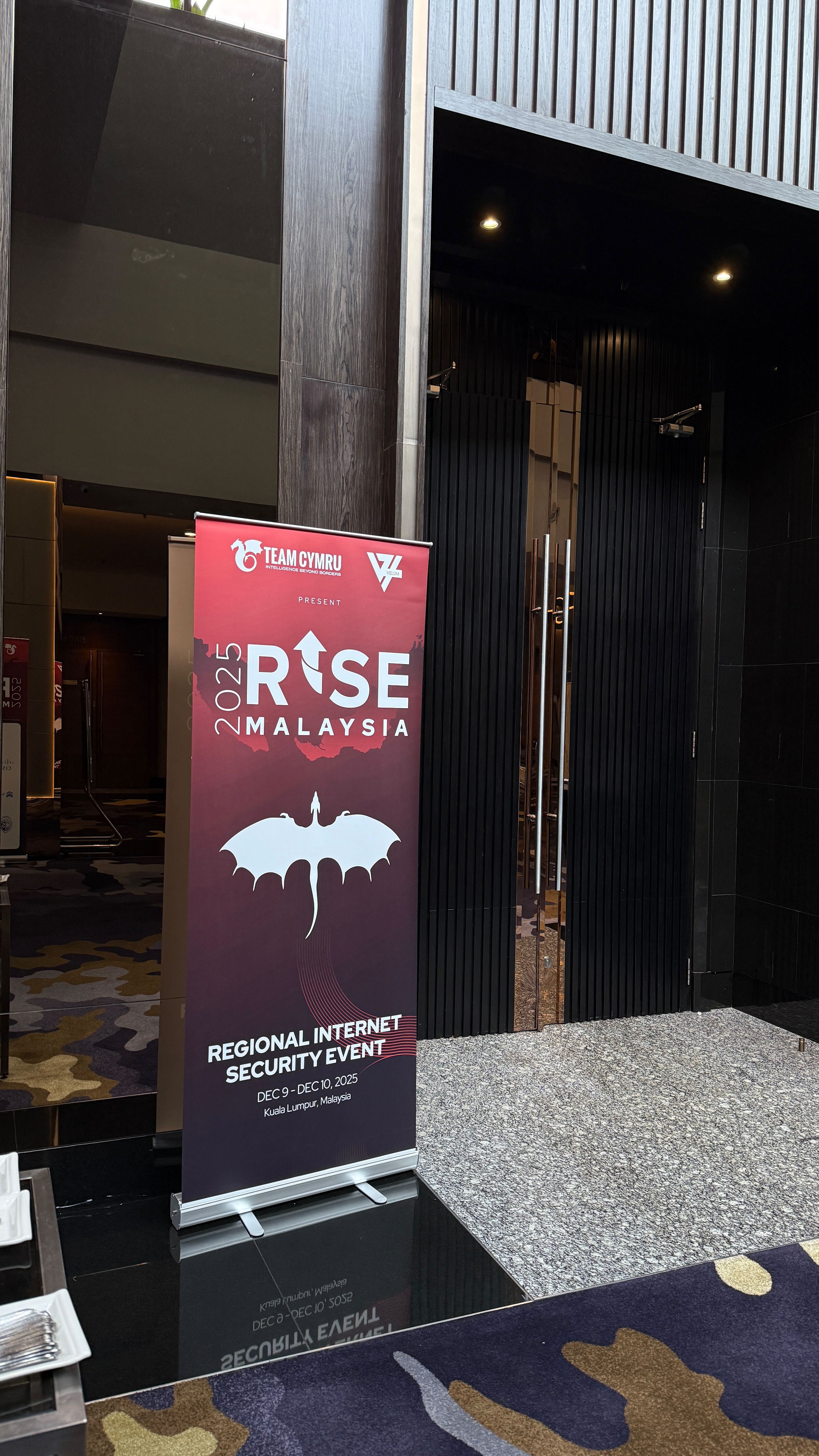 RayvenX at RISE Malaysia 2025 banner photo